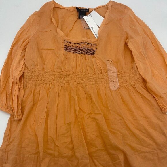 Calvin Klein Top Tunic Style Elastic Waist Band - Picture 7 of 11